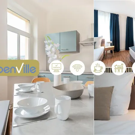 Apartman Benville - 2 Schlafzimmer - Wohnkueche - Wlan *