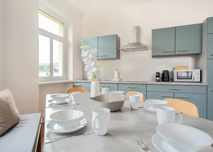 Benville - 2 Schlafzimmer - Wohnkueche - Wlan Lejlighed Freital